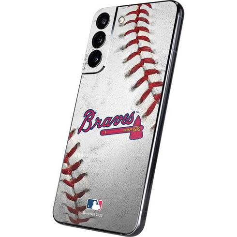 MLB Atlanta Braves Game Ball Galaxy S22 Plus Skin